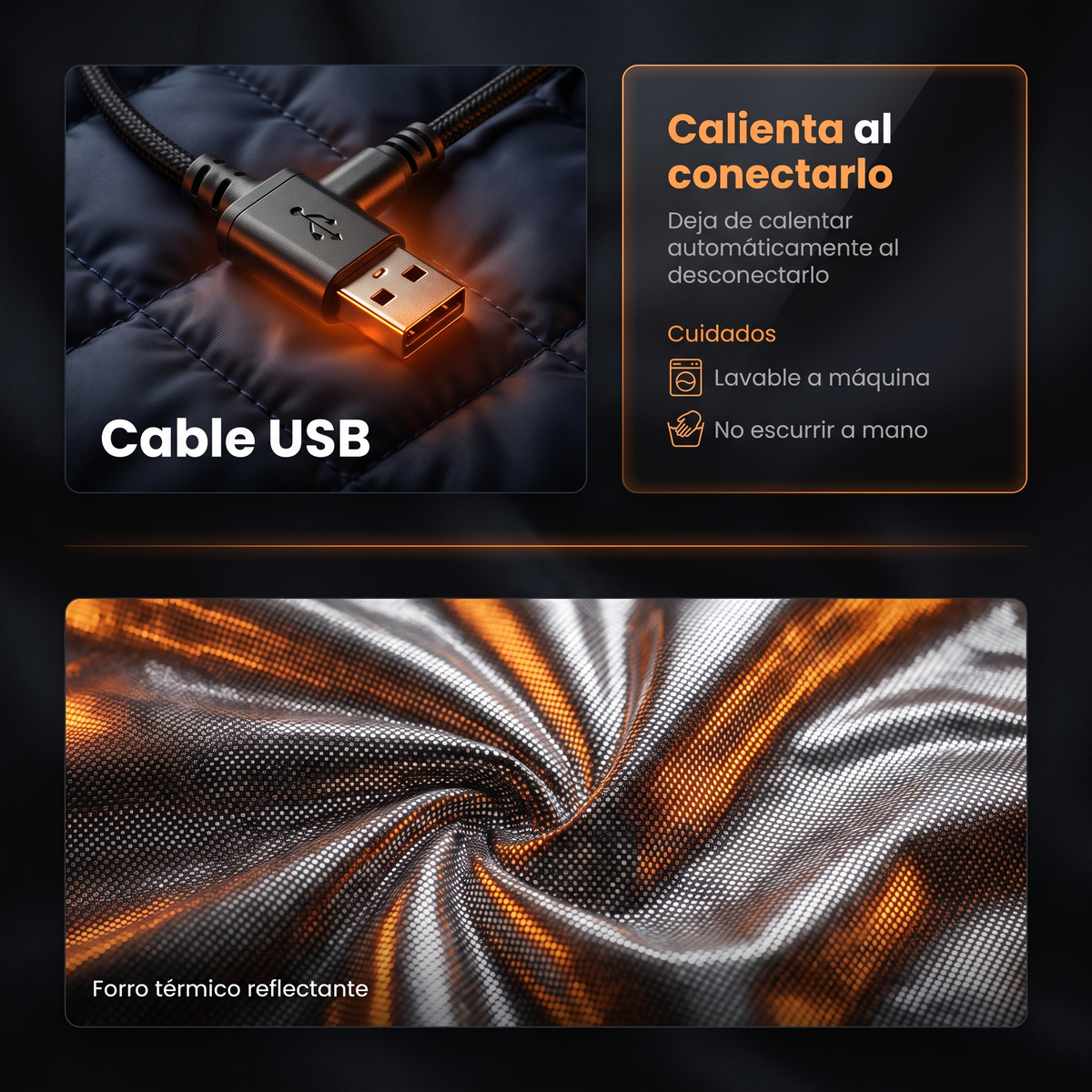 Chaleco Calefactable