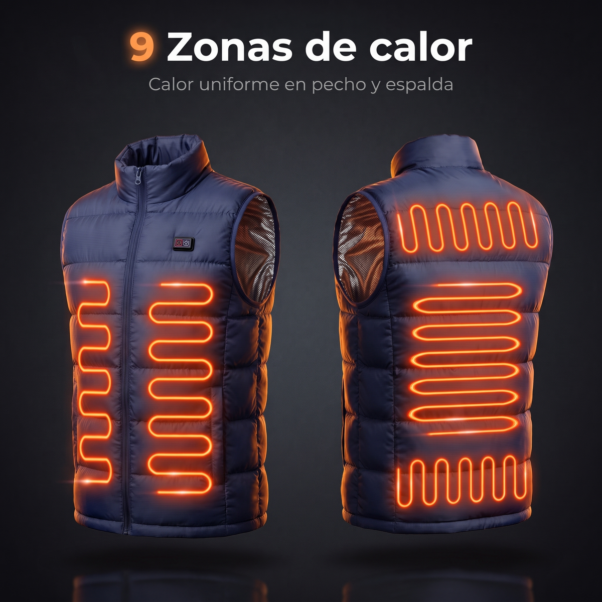 Chaleco Calefactable